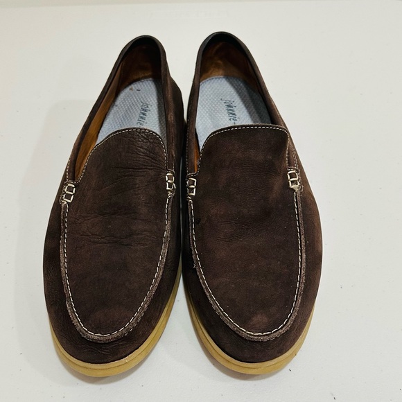 Johnnie-O Malibu Moccasin Slip On Loafers Brown Men’s Shoes Size 11,5 M - Picture 5 of 12